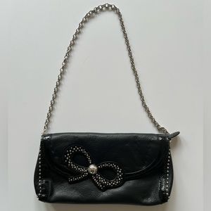 Vintage leather Brighton clutch.